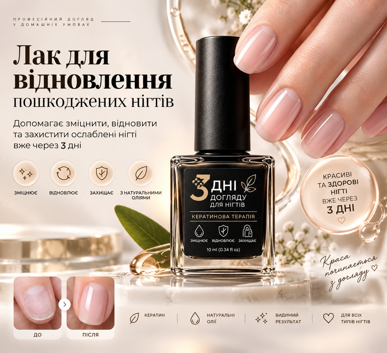 Ваші нігті можуть виглядати доглянутими вже без салону